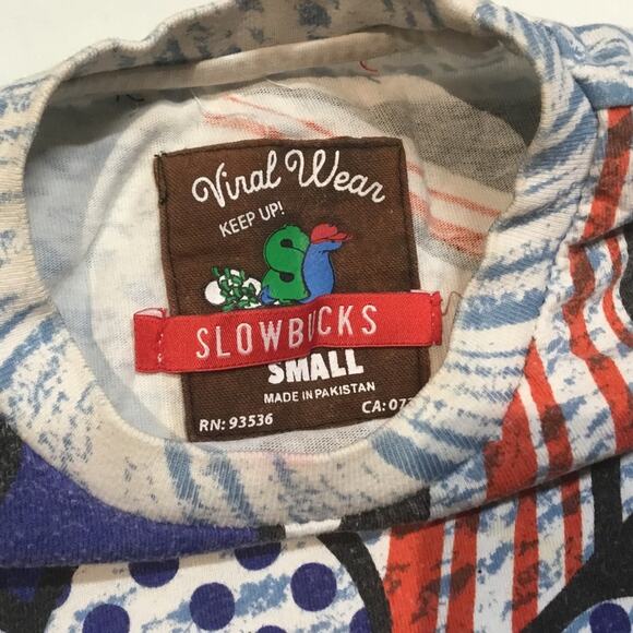 Slow Bucks Keep Up Short Sleeve Graphic T Shirt - Picture 2 of 4